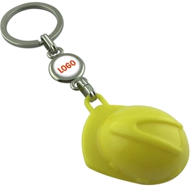 Damla Etiketli Plastik Baret Anahtarlık