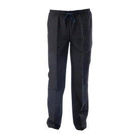 Lastikli Aşçı Pantolon Siyah