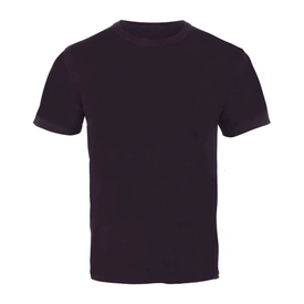 Bisiklet Yaka 1/24 Kompakt Penye Tişört Siyah