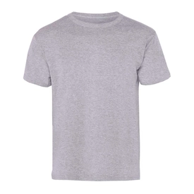 Bisiklet Yaka 1/24 Kompakt Penye Tişört Gri